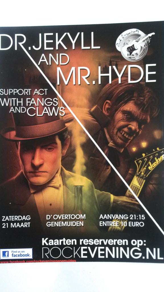 De zaal is bijna klaar 
Vanavond 21.15 uur Rockevening