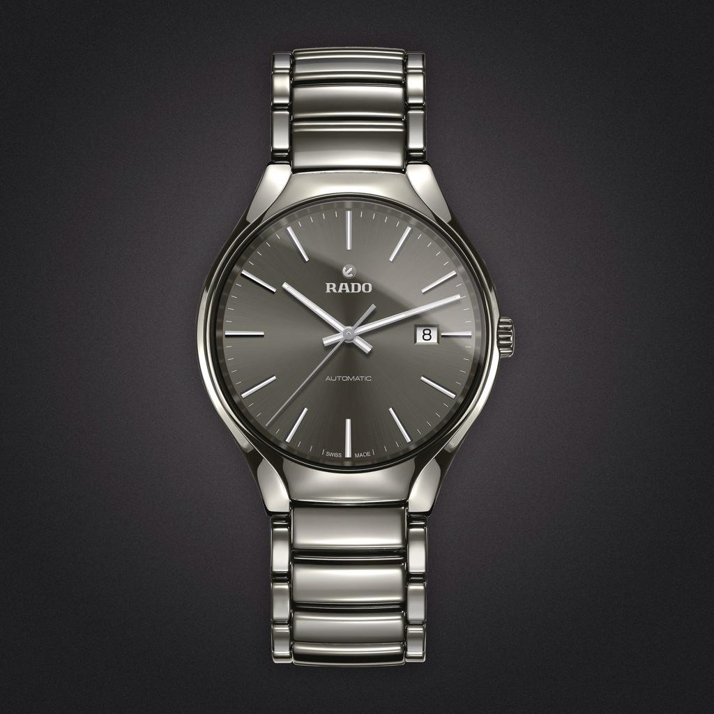 rado's tweet photo. Have you seen the new #Rado #True in #PlasmaCeramic. The bracelet is perfectly integrated in the new monobloc case. http://t.co/vjkbbzhN3B