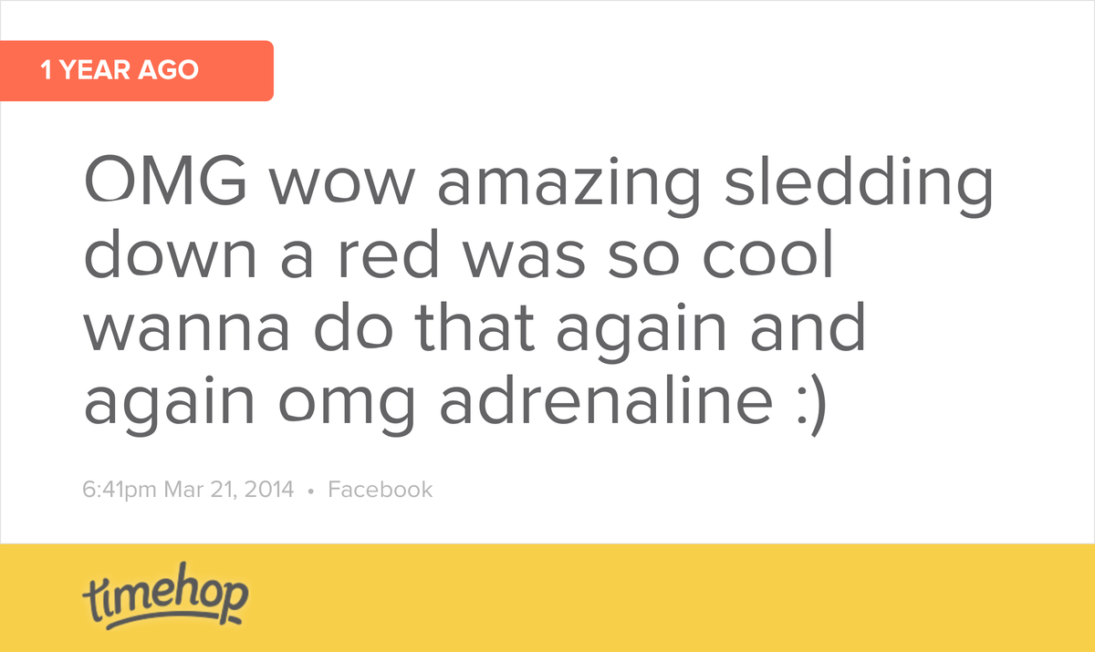 lavender27's tweet photo. Exactly 1 year ago today! (via @timehop) http://t.co/8cnbfcZCDd http://t.co/GnB5SERRYe