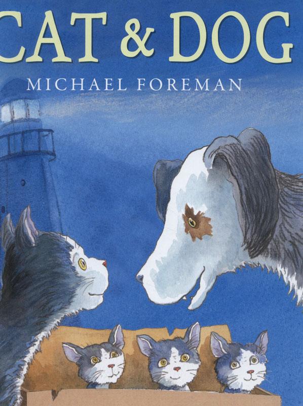 Happy Birthday Michael Foreman! To celebrate, we\re having some cake and reading Cat & Dog  