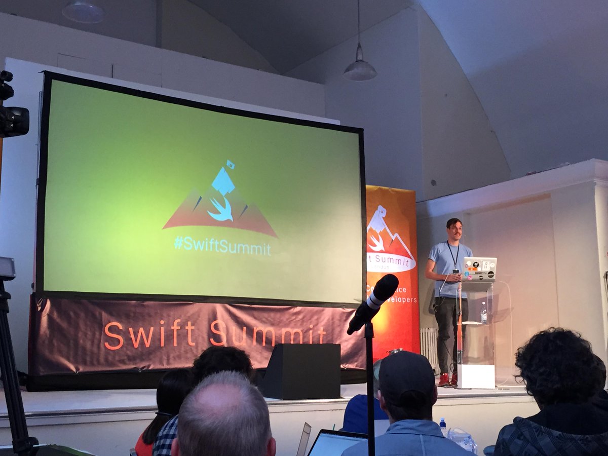 victorbaro's tweet image. This is getting started!
#swiftsummit
