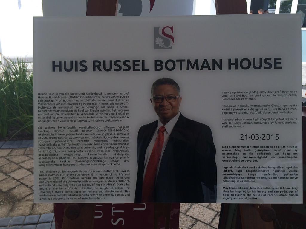 PastorMacMaster's tweet photo. #HuisRusselBotmanHouse @matiesstudents @StellenboschUni http://t.co/vPB4giohMd