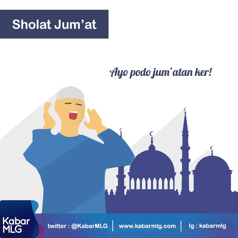 Adzan sholat Jum'at untuk wilayah Malang &amp; sekitarnya. Yuk para imam2 yang baik segera berangkat :) #JumuahMubarok