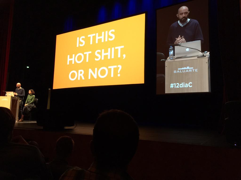 Lo tengo clarísimo. Al #12diaC no tienen que venir creativos, tienen que venir managers y clientes. Hay que educarlos