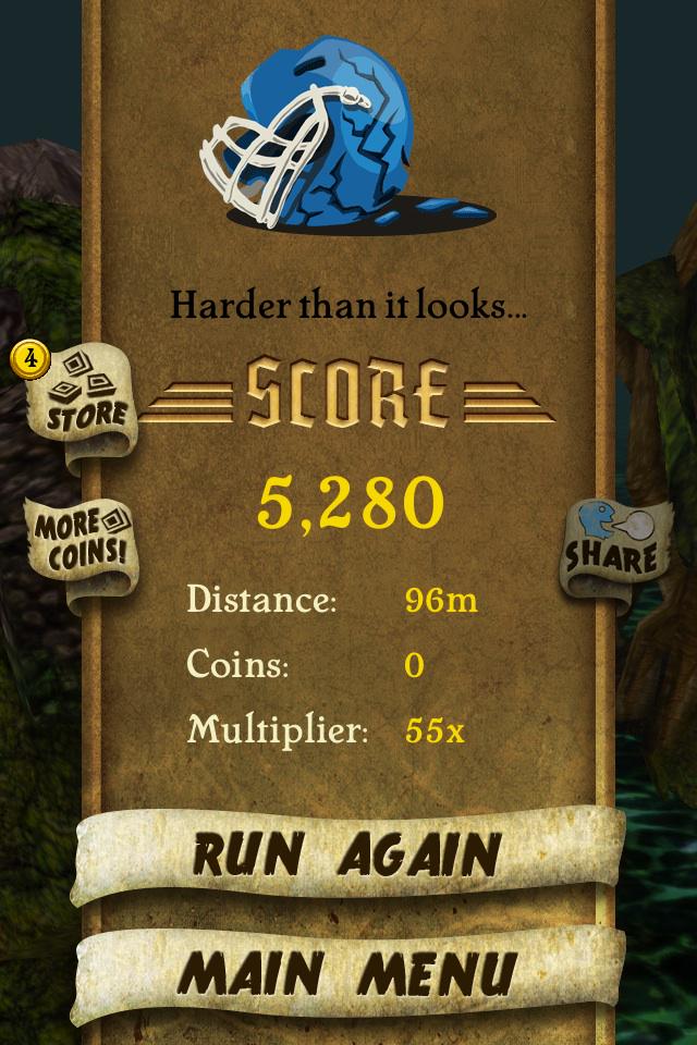 mahanteshtm's tweet photo. I got 5,280 points while escaping from demon monkeys. Beat that! http://t.co/m0CzpIVWlI #TempleRun http://t.co/BptiTZC8d9