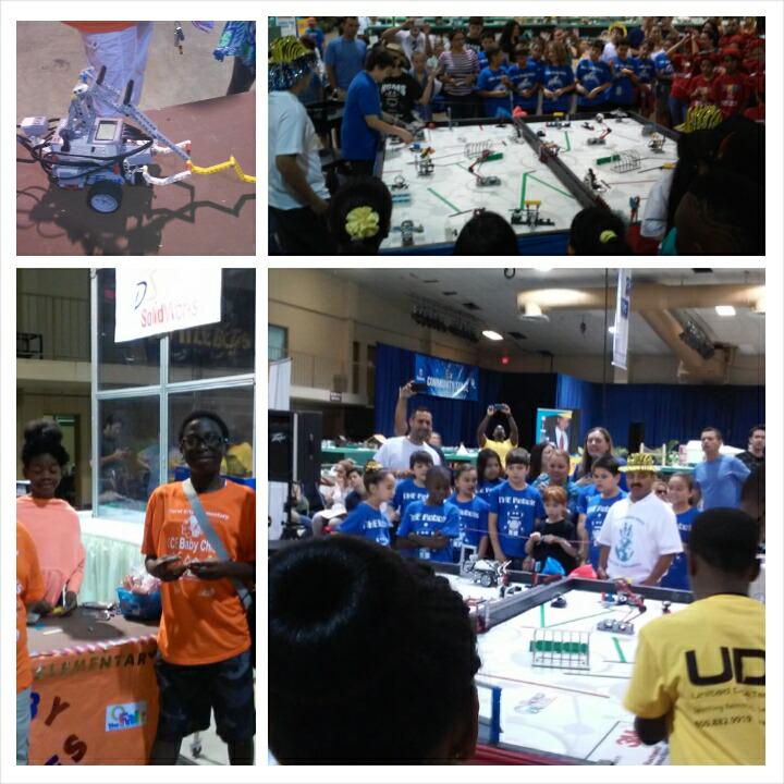 CarolCityElem's tweet photo. CCE Baby Chiefs represent at the Robotics Competition!! #DadeCountyFair&Expo http://t.co/3W1m0RKxD4