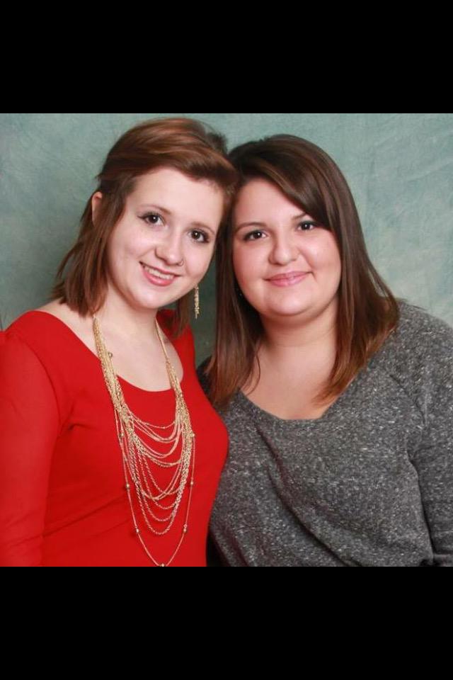 My sister and I