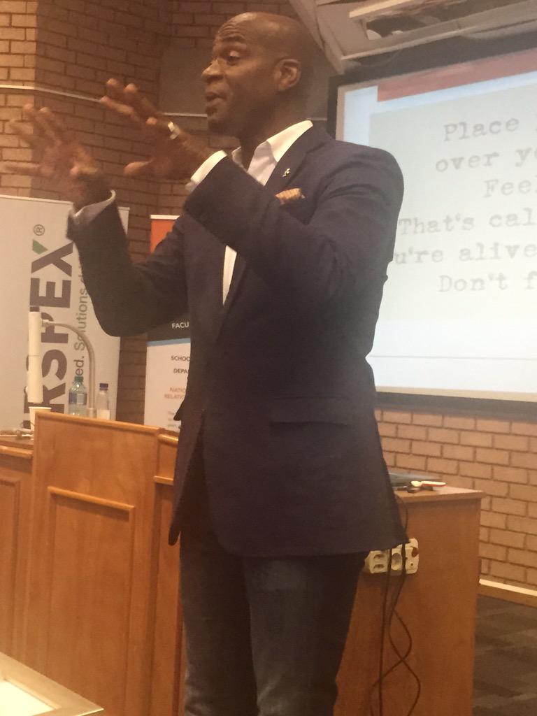Abramjee's tweet photo. #NGOThinkTank Khalil Osiris says if you become a volunteer you hire yourself. @ChangeAgentSA @lead_sa @ngothinktank http://t.co/YLeKTPYU1k