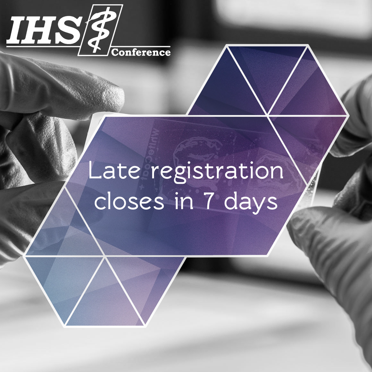 IHSConference's tweet photo. Last chance to board! The late registration ends in a week! Find ways to participate here: http://t.co/erzR8UUUHU http://t.co/Vzl8xF01Ul