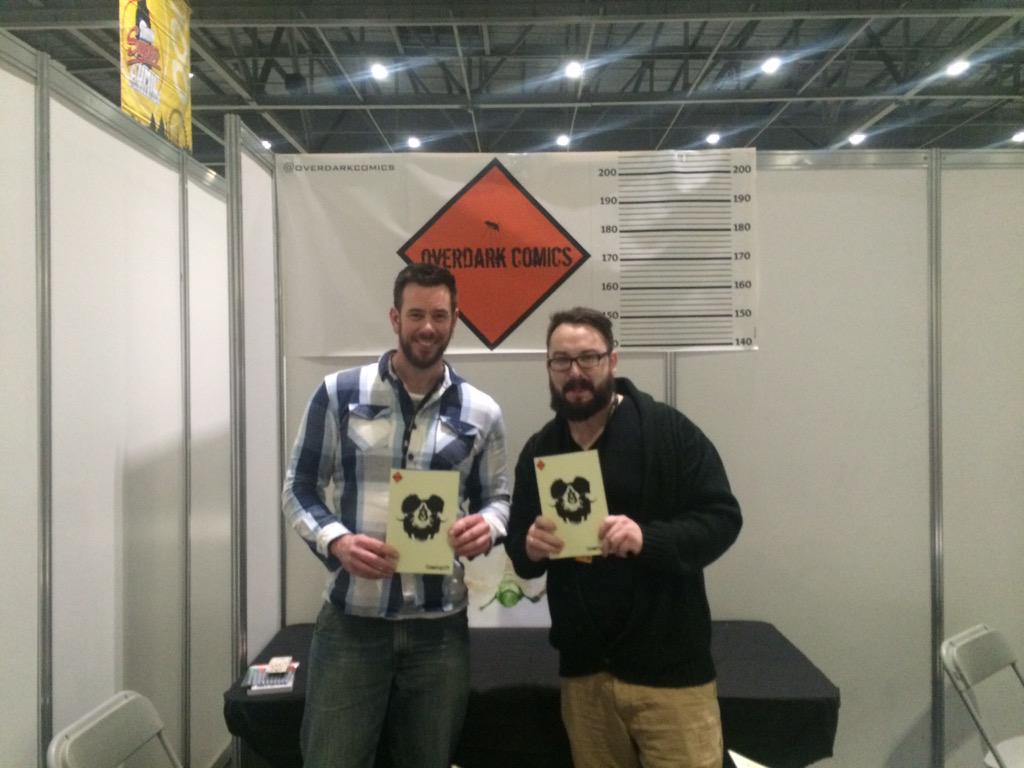 OverdarkComics's tweet photo. Can't believe it's been a week already since our launch!
#londonsupercomiccon #comics #anime #cosplay #overdark http://t.co/JGqzgvynI8