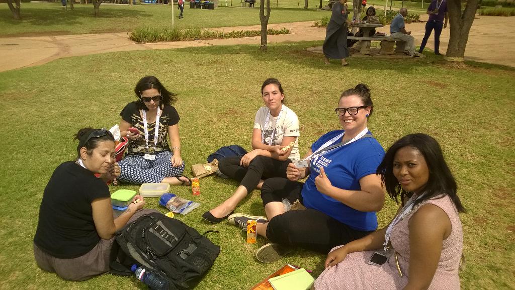 ngothinktank's tweet photo. #ngothinktank delegates enjoying lunch! http://t.co/o1XiEny9nQ