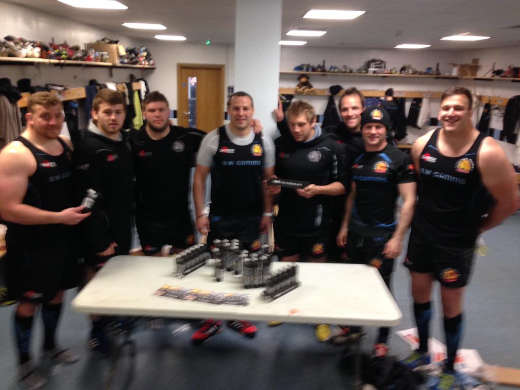There's only 1 way <a href="/ExeterChiefs/">Exeter Chiefs</a> could get prepared for the <a href="/lv/">LV=</a> cup final! #wingman #gotyourback #alltoplayfor
