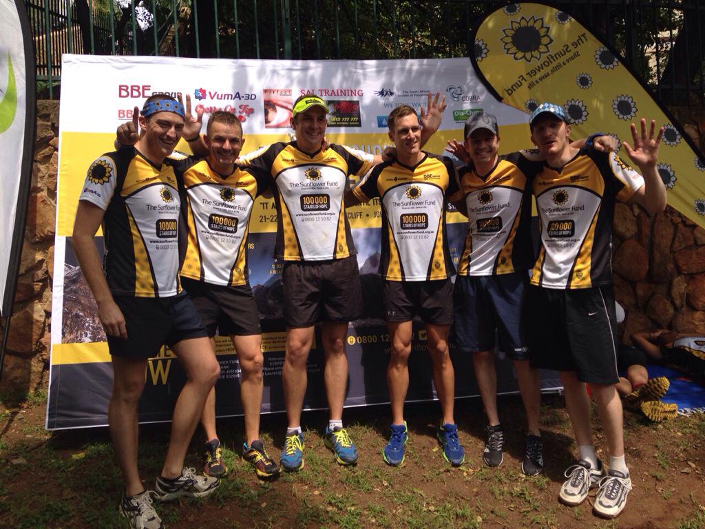 dkms_africa's tweet photo. Team Stanlib 1 achieves 100 reps. Half the height of Mt Everest in 7 hours!! @StairsofHope @RayLivingLarge http://t.co/nIU8sfcCvA