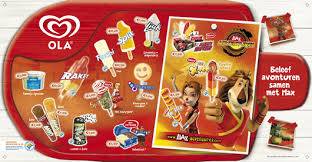 Vandaag is de lente begonnen! En Ola..la de verpakte ijsjes staan weer op de kaart!