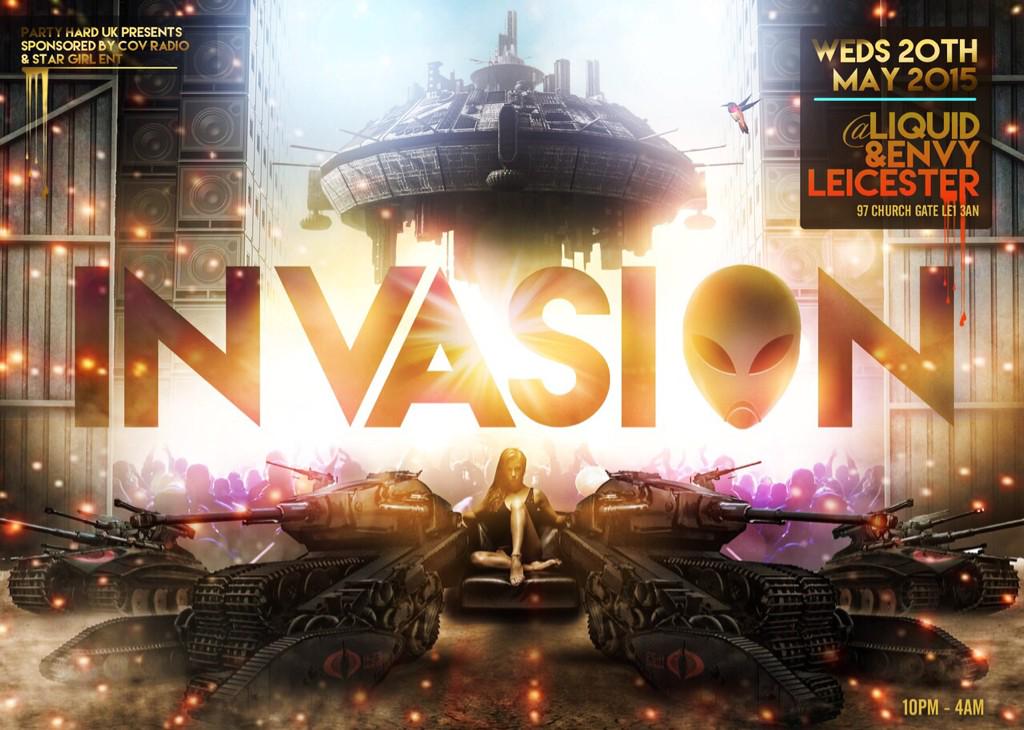 CheekyShayee's tweet photo. #Invasion15
👽 20th May 2015
👽 @Liquid&Envy - Leicester 💃
👽 Boys & Girls Challenges 👫🎉🆙
👽 Will YOU Be Ready ? 👀 http://t.co/OJQB6voU9Q