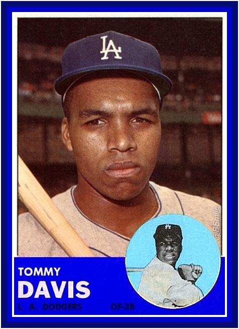 Happy 76th Birthday To Tommy Davis! ~ 2X Batting Champ w/ \62-\63, played for 10 MLB teams, inc.\69 Pilots 