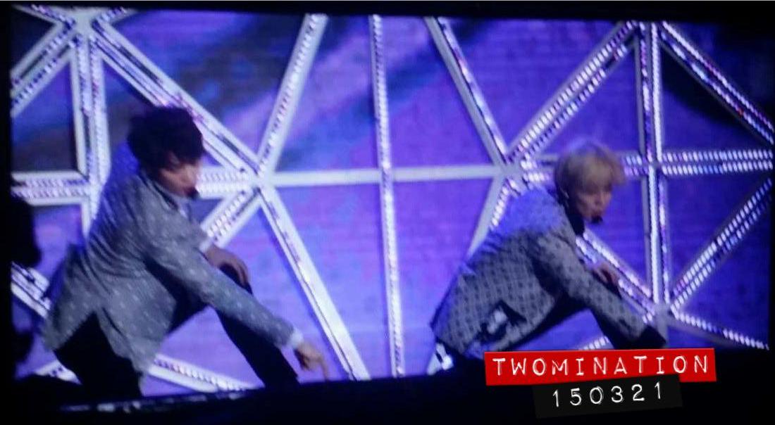 TWOMINation's tweet photo. 150321 SMT in Taiwan 2min part http://t.co/VxDu7LtxfC