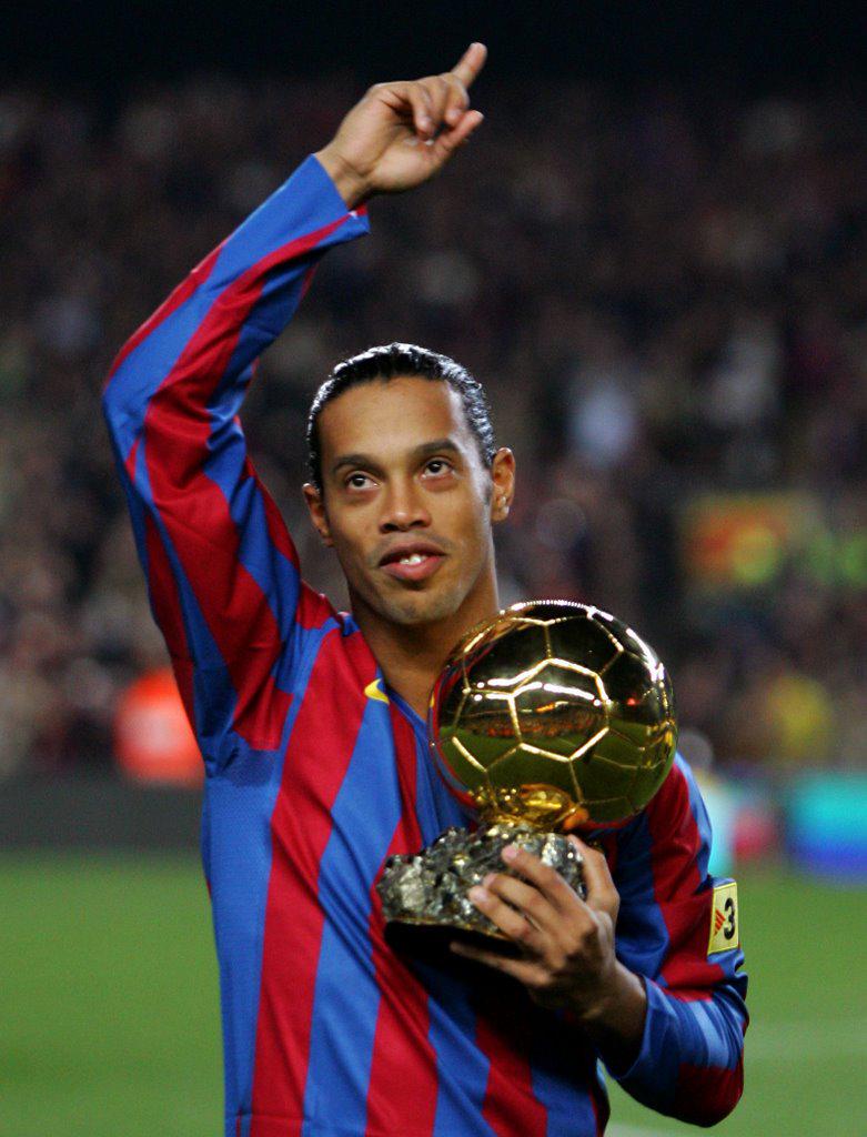 Ronaldinho Gaúcho winning on and off the field. Happy birthday legend! 