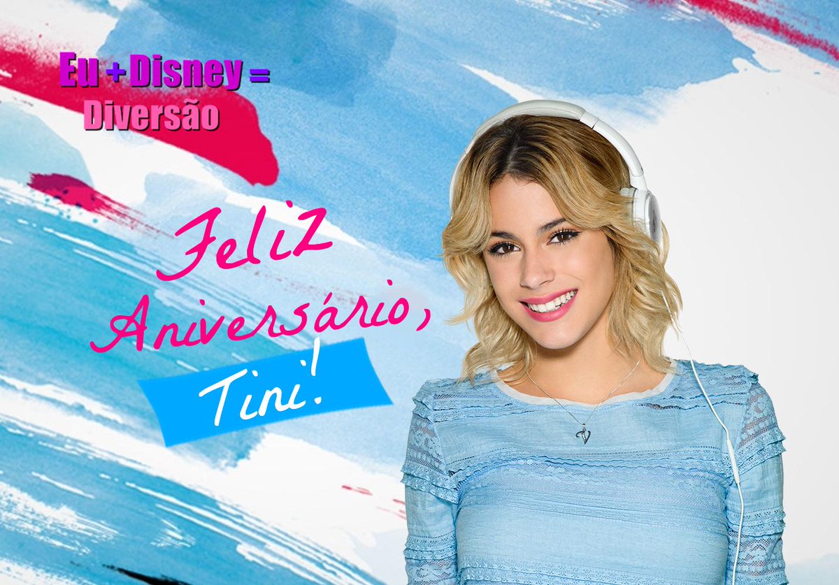 DiversaoDisney's tweet photo. Vamos comemorar esse sábado com a #Tini!
Parabéns Tini, felicidades!! http://t.co/5dFjy6rnnP
