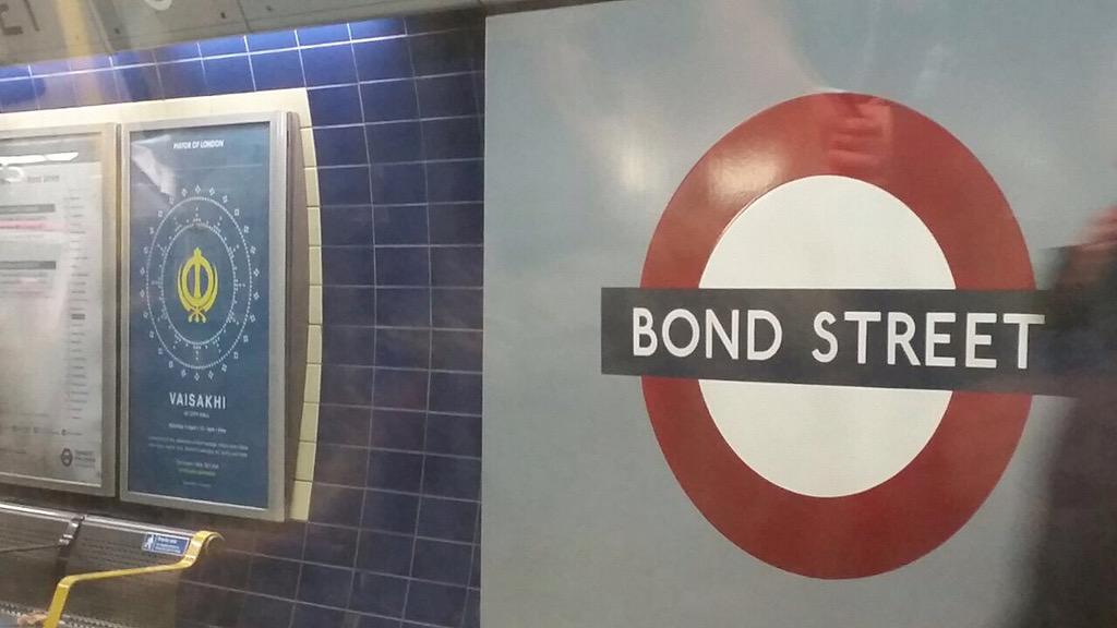 IndyHothi's tweet photo. Great to see posters on London Underground of Vaisakhi event coordinated by @EYSikhNetwork @MayorofLondon @LDN_gov http://t.co/XTFnqb1FBe