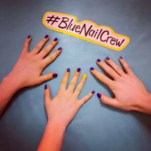 ScottHayhow's tweet photo. Today is World Down Syndrome Day. Paint your nails blue to help spread awareness! #BlueNailCrew http://t.co/A5Rm95dS71