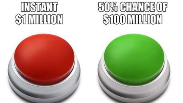 CHOOSE WISELY  Will You Press The Button? 