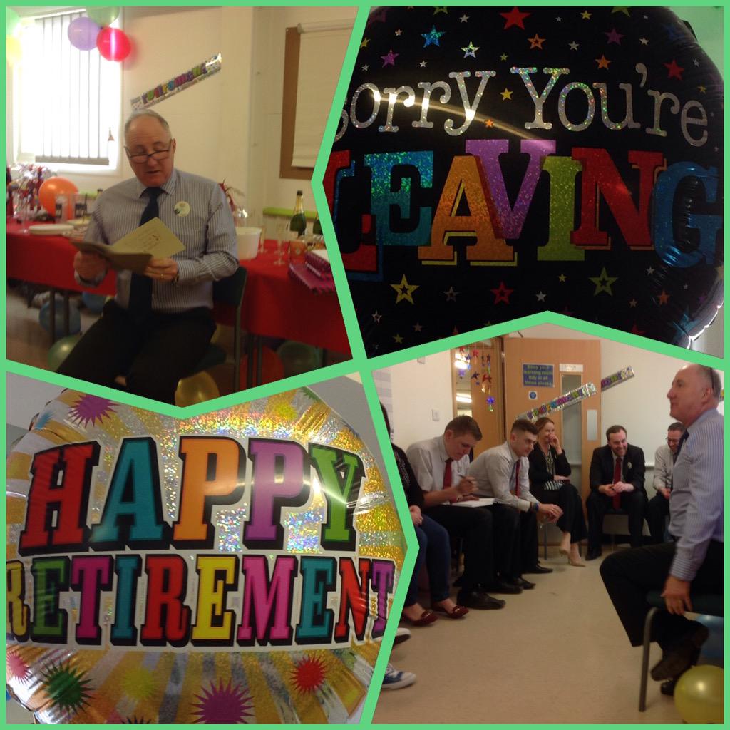 We wish Nigel every success following his retirement from Tesco after 27 years.