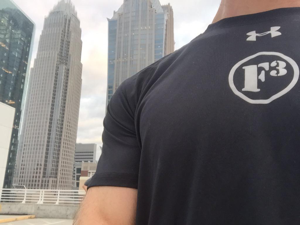 eHarmony_F3's tweet photo. Atop the #mothaship for this mornings #jungle and ending my 6 month hiatus from #f3nation.Good to be back.. @F3Metro http://t.co/42lwDygarn