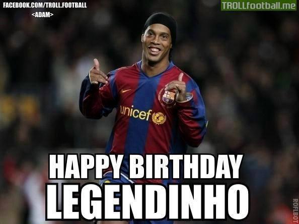 Idola dari kelas 6 SD sampe SMP, happy birthday ronaldinho gaucho 