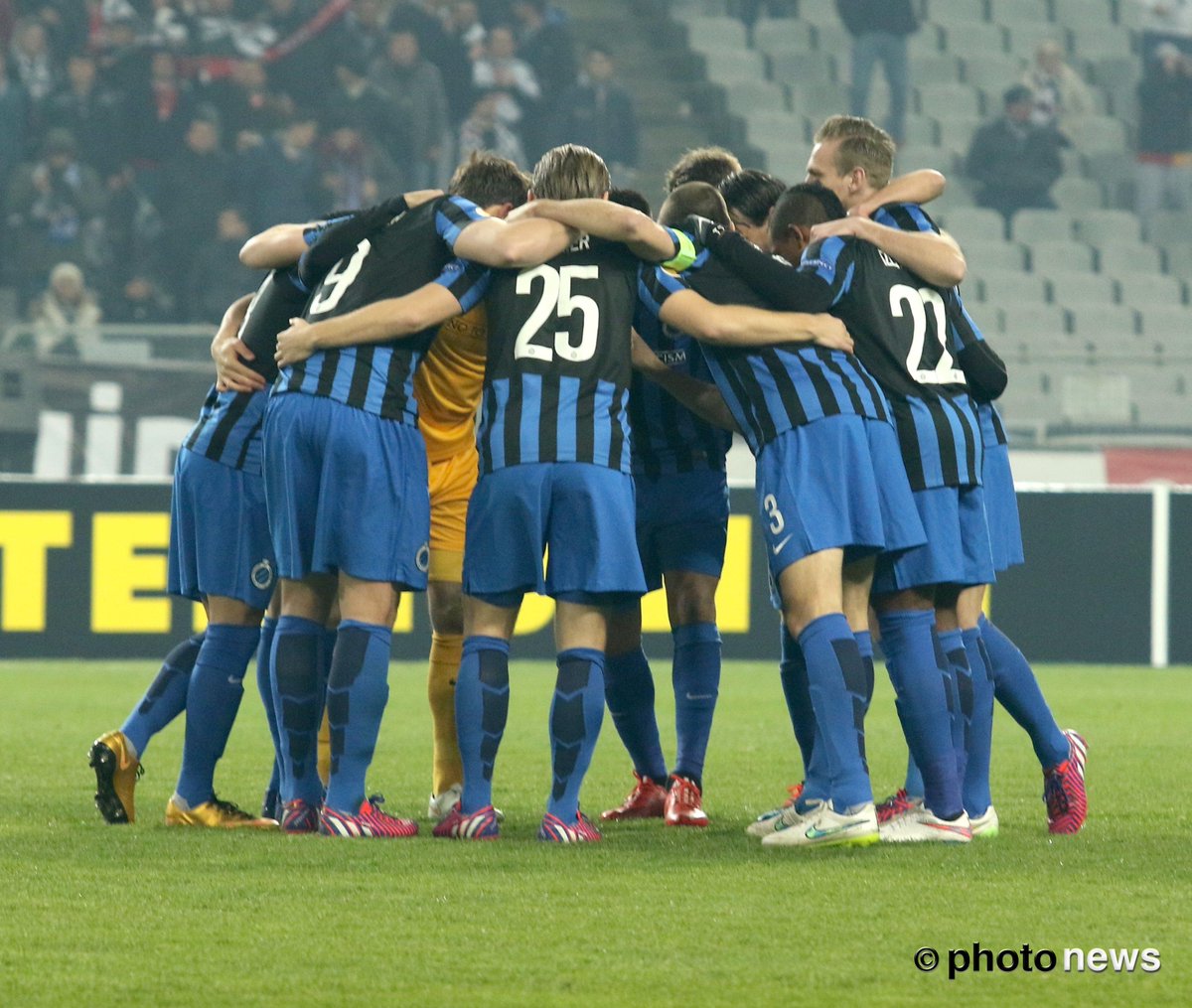 #Matchday Vandaag is dé belangrijkste dag van het seizoen! Hier doen we het voor! #RoadToTheFinal #WeAreBruges