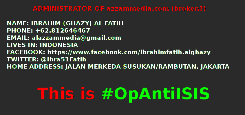 anonymousmorris's tweet photo. #OpAntiISIS @strangerz69 @OpAntiISIS #RT #Revenge Really? Another Indonesian? This is the third... http://t.co/KY6EnJ7TdF