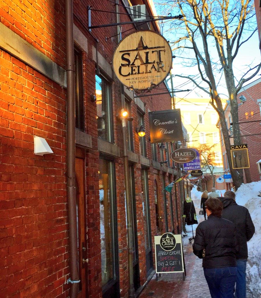 Stop by <a href="/SaltCellar1/">Salt Cellar</a> for some very interesting gifts. We use the pink Himalayan salt on our burgers! #PortsmouthNH