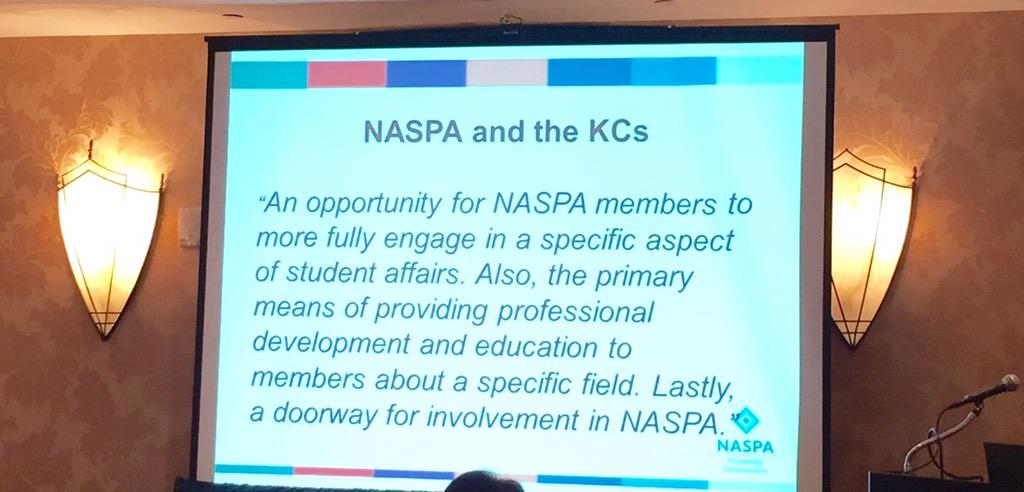 AlexCabal82's tweet image. My @NASPAtweets journey started (and it continues) with #KnowledgeCommunities ask me how to get involved!