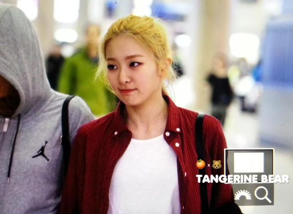 babyvelvet_th's tweet photo. [PREVIEW] 150321 #SEULGI at ICN Airport cr.tangerine_bear #babyvelvet_th http://t.co/pF5bZHDlqg