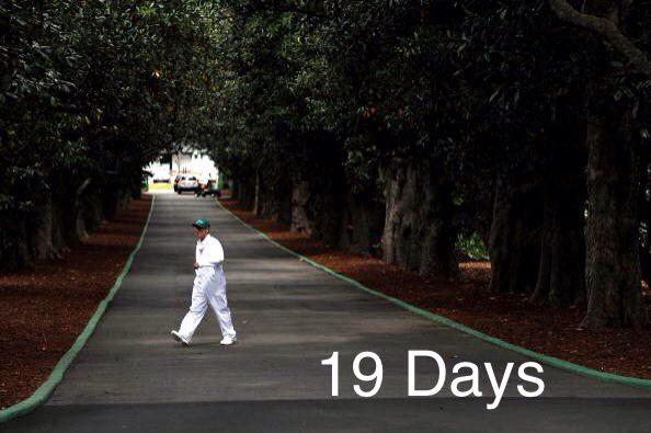 Masters Countdown tweet media