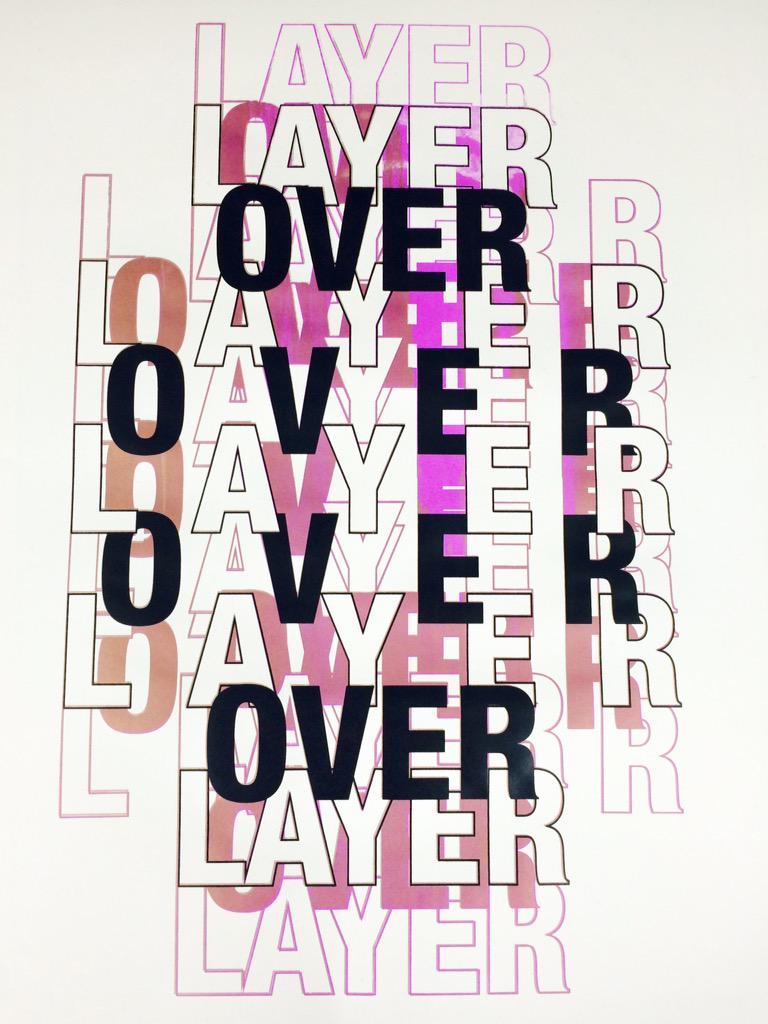 jouanlaura's tweet image. Layer Over Layer ... #text1 @pickmeuplondon @SonsolesPrint @SomersetHouse