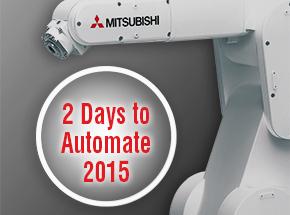MitsubishiElect's tweet image. T-Minus 2 days and counting till #Automate2015 and #ProMatShow starts!