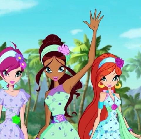 Me, Aisha and Tecna @WinxClub_Aisha0
