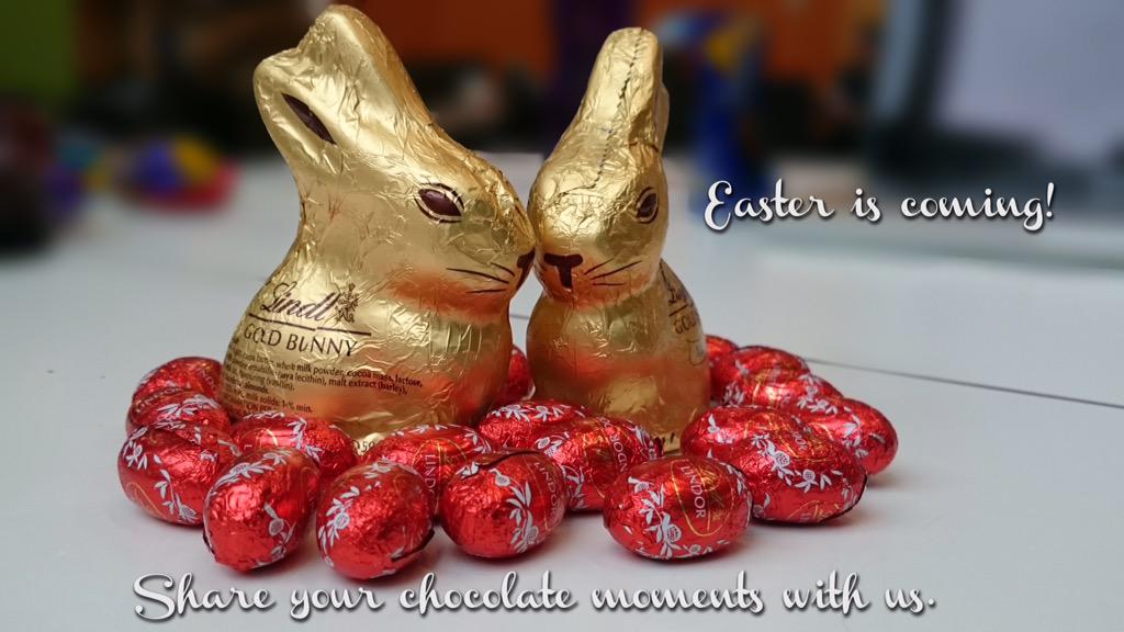 #Easter is coming!! Start sharing your #chocolate moments!. Mention us or use the hashtag #EasterChocolates 🐤🐰🐣