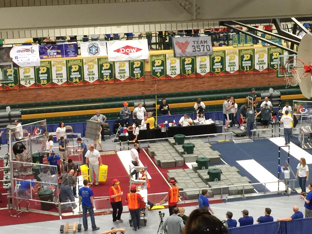 Setting up for our last qualifier #5231