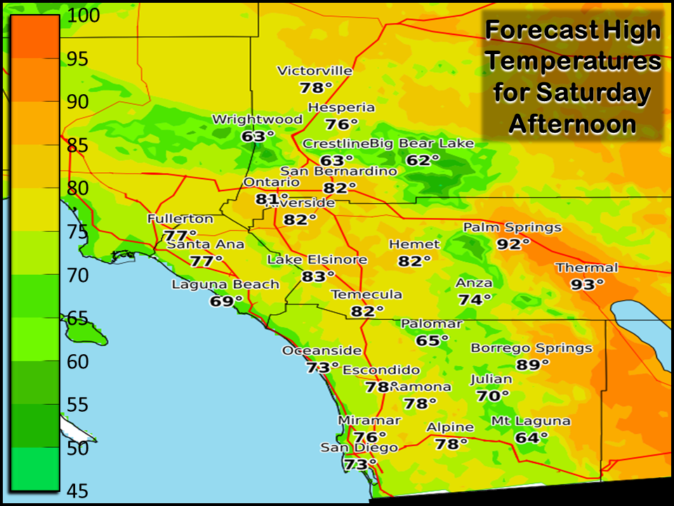 NWSSanDiego's tweet photo. Today will be sunny and warm…get out and enjoy it. http://t.co/QPOJJfbCGo
