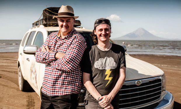 RadioTimes's tweet photo. Want a holiday? Escape from the gloom with @daraobriain and @MrEdByrne's Big Adventure http://t.co/ujl8CxIex6 http://t.co/OhP7YeenrD