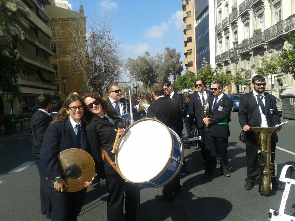 La Unió Musical Santa Cecilia en falles, falla Alemania El Bachiller