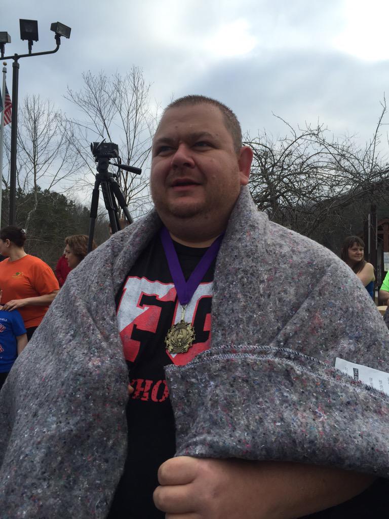 KayYounce's tweet image. The first annual Polar Plunge for Special Olympics!