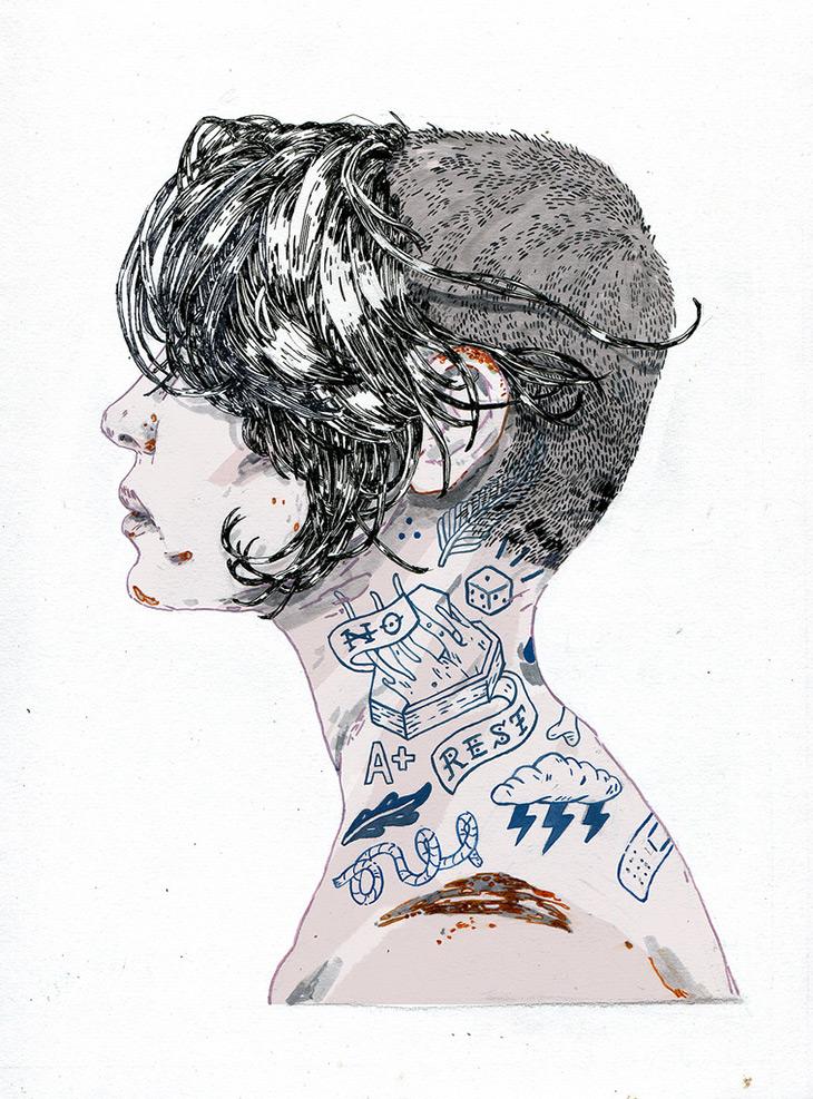 Illustration by Mike Howard - inkbutter.com/illustration/i… #inkbutter #tattoo #tattoos #illustration #tattooblog #retweet