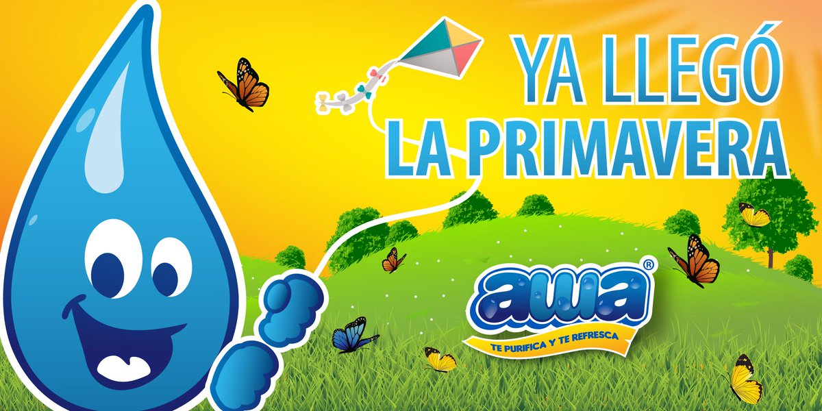 ¡Bienvenida primavera! #AWA #TeLlegaDeVolada