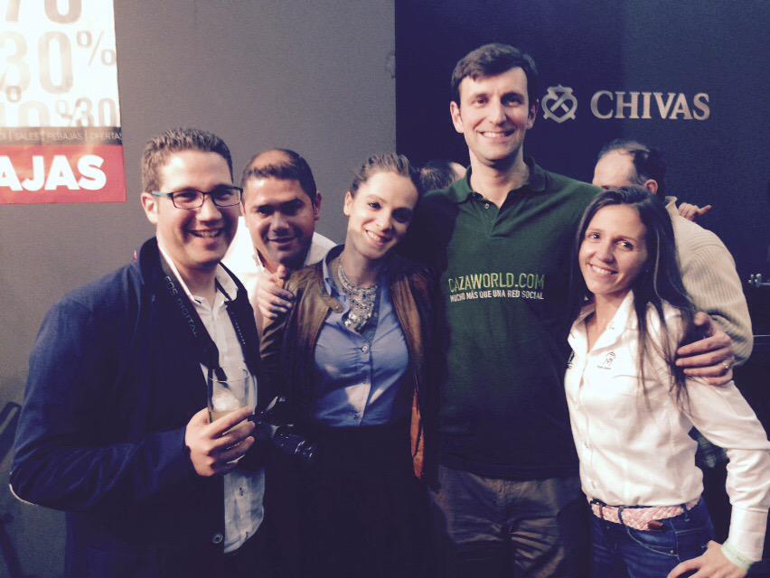 Bernarcaza's tweet photo. RT @PasionMorenaSL: #Cinegetica2015 @RociodeAndres @ALBERTOCOVARS @jose_serr @CarlosCasilda1 @1Quirico  http://t.co/jVBlDtcZsj