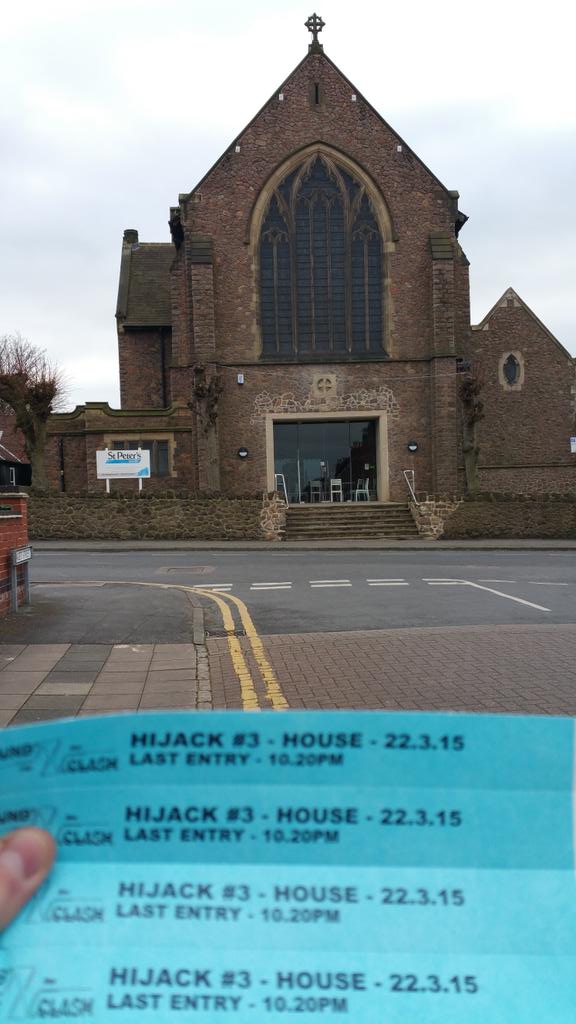 lufbrasc's tweet image. 12 tickets for #Hijack3 by St Peters!