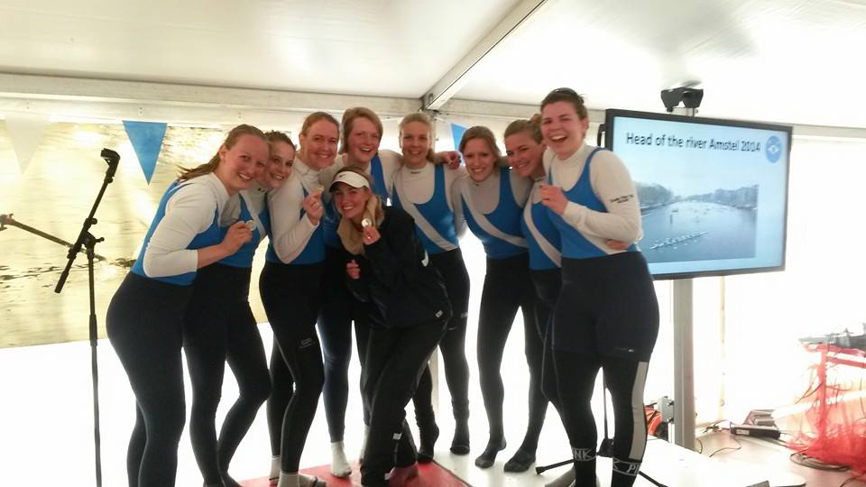 Amsteldames winnen het veld DCL8+ #headoftheriver !