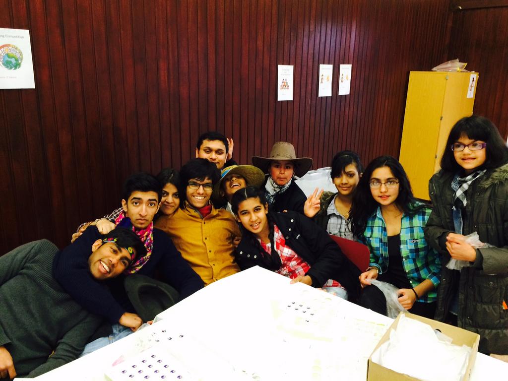 Our brilliant youth teachers at work!